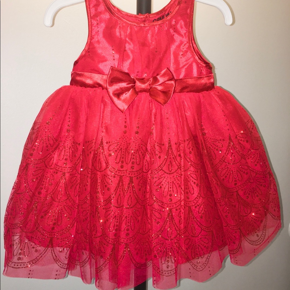 Girls red dress